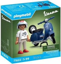 Set figurine Playmobil Vespa 150 Sprint Veloce 1969 albastră