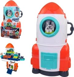 Racheta spațială cu accesorii pe baterii