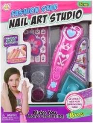 Studio de manichiură pentru copii, cu baterii