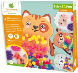 stick & fun decorare cu pampoane – animale domestice