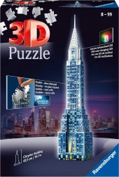 Ravensburger puzzle 3D Chrys spăr noapte Ediție cu LED iluminare