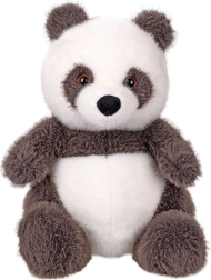 Panda de pluș în poziție șezândă 35 cm