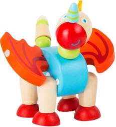 Small Foot figurină din lemn dragonul Merlin 8 cm