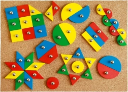 Joc de bătut cuiele Lena figuri pentru copii