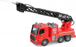 Mașină de pompieri cu stropire cu apă și efecte 30 cm