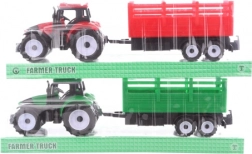 Tractor cu remorcă – model din plastic pentru copii