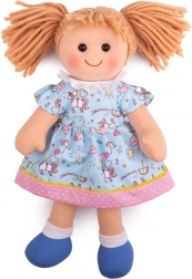 Păpușă din material textil Olivia 34 cm