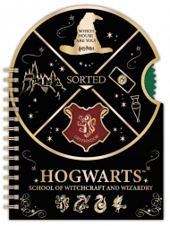 Harry Potter caiet cu spinner Hogwarts, dictando