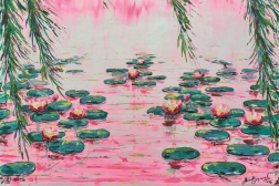 Puzzle Ravensburger Lac cu nuferi 4000 piese