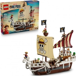 set de construcție lego one piece going merry – navă de pirați