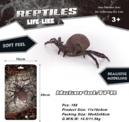 păianjen din cauciuc moale 16 cm