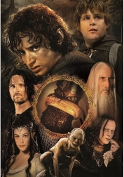 Puzzle Stăpânul Inelelor 1000 piese