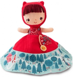 Lilliputiens - Păpușă 3 în 1 Scufița Roșie pentru copii de la 12 luni