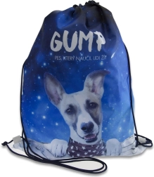 săculeț pentru papuci GUMP albastru