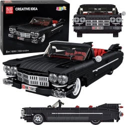 Set de construcție cabrio clasic Cadi-Elrado negru – 1324 piese