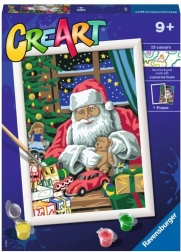 CreArt pictură pentru copii Moș Crăciun