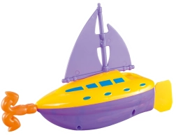 Barcă cu ancoră de întins în apă