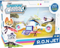 Avionul THE CREATURE CASES cu figurine Sam și Kit