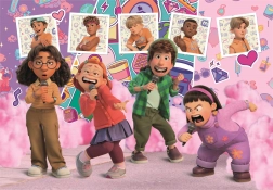 Puzzle Disney Transformarea 104 piese – Clementoni SuperColor