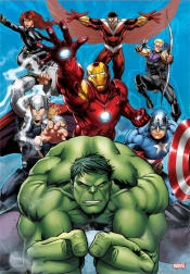 Puzzle Avengers - Reunirea 200 piese