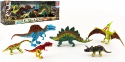set dinozauri din Cretacic 6 buc figurine din plastic în cutie