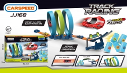 Circuit de curse cu buclă strânsă și triplă buclă