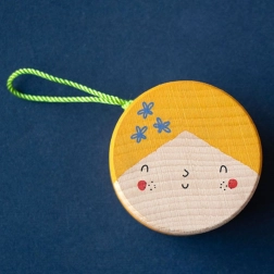 Yo-yo din lemn de fag LONDJI Cei mai buni prieteni Pistrui