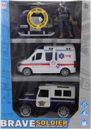 Set de Jucării Polițienești cu Propulsie pe Baterii