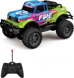 mașină RC luminoasă Fire cu telecomandă 23 cm
