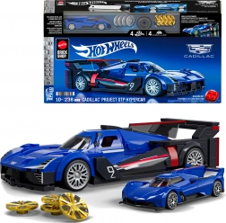 Set de construcție HOT WHEELS Cadillac Project GTP Hypercar 1:32, 236 piese