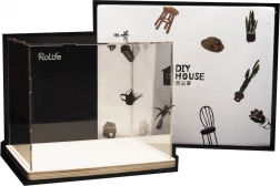 Carcasă din plexiglas pentru modele de căsuțe miniaturale