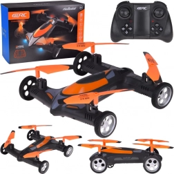 dron RC și mașină 2‑în‑1 cu cameră și control Wi‑Fi