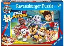 Puzzle Ravensburger Patrula Cățelușilor – Echipă puternică (35 de piese)