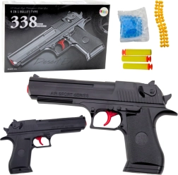 Pistol sportiv pentru săgeți din spumă și bile gel cu apă