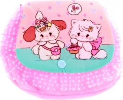 Geantă de umăr din pluș cu motiv animal