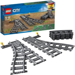LEGO City macazuri pentru șinele de tren