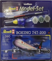 Set de modelism Boeing 747-200 la scară 1:390