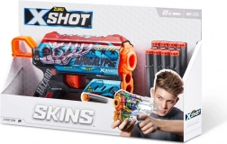 Pistol pentru darduri din spumă X-SHOT SKINS FLUX, 8 darduri