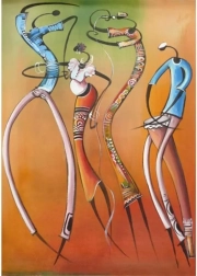 Puzzle Dansatori africani 1000 piese MAGNOLIA