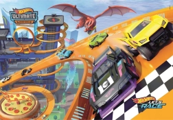 Puzzle 104 piese HOT WHEELS – Let’s Race de la Clementoni