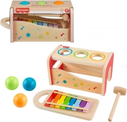Jucărie muzicală din lemn Fisher-Price Xilofon