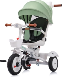 CHIPOLINO Tricicletă cu copertină Futuro 2‑în‑1 Green