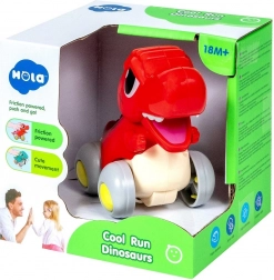 Dinozaur interactiv pe roți cu maxilar mobil