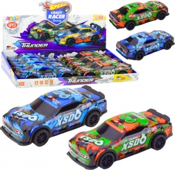 Mașină de curse cu propulsie prin frecare lumini sunete