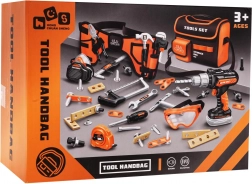 Set de curea și geantă pentru mici meșteri + accesorii 48 piese