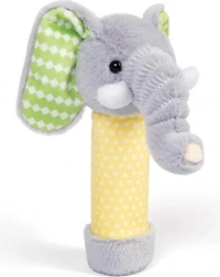 Zornăitoare din pluș elefant BIGJIGS TOYS