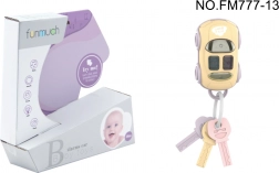 Set moale de chei cu breloc cu lumini pentru cei mici