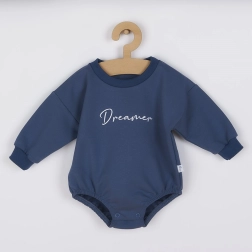 Body pentru bebeluși tip trening baggy Koala Dreamer albastru