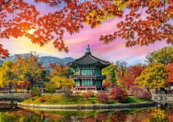 Puzzle Palat Gyeongbokgung, Coreea de Sud 500 piese
