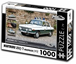 Puzzle RETRO-AUTA Wartburg 353 Volkspolizei 1000 piese